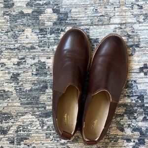 Brown slide on Clark’s